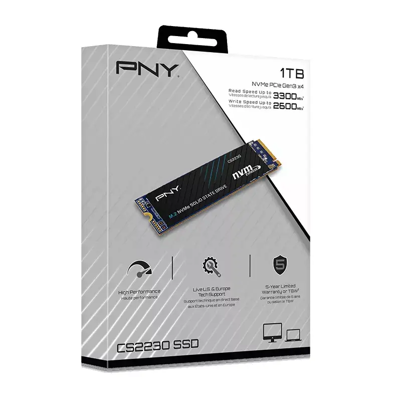 Unità SSD PNY 1 TB M.2 PCI Express 3.0 NVMe CS2230