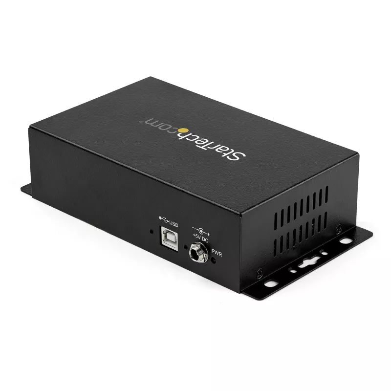 StarTech.com Hub adattatore USB a seriale DB9 RS232 8 porte – Montaggio industriale su guida DIN e a parete