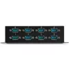StarTech.com Hub adattatore USB a seriale DB9 RS232 8 porte – Montaggio industriale su guida DIN e a parete