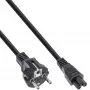 Cavo di alimentazione InLine tipo F tedesco / connettore per notebook 
