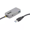 Hub extender USB StarTech.com, cavo di prolunga USB 3.0 da 10m con hub USB-A a 4 porte, cavo ripetitore USB attivo/alimentato dal bus, alimentatore opzionale da 20W incluso, protezione ESD