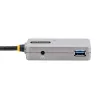 Hub extender USB StarTech.com, cavo di prolunga USB 3.0 da 10m con hub USB-A a 4 porte, cavo ripetitore USB attivo/alimentato dal bus, alimentatore opzionale da 20W incluso, protezione ESD