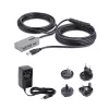 Hub extender USB StarTech.com, cavo di prolunga USB 3.0 da 10m con hub USB-A a 4 porte, cavo ripetitore USB attivo/alimentato dal bus, alimentatore opzionale da 20W incluso, protezione ESD