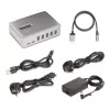 Hub USB-C StarTech.com a 7 porte - 5x USB-A + 2x USB-C - Self-Powered con alimentatore da 65W - USB 3.1 10Gbps - Hub USB per desktop/laptop con cavo di blocco certificato USB-IF da 3ft - Hub USB C