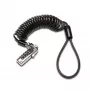 Lucchetto a combinazione portatile sottile Kensington per fessura di sicurezza standard, 1,8 m, Kensington, lucchetto a combinazione, acciaio al carbonio, nero, argento