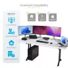 Switch KM StarTech.com a 4 porte con commutazione del mouse, switch USB per tastiera/mouse, audio 3,5mm/USB, condivisione periferiche per 4 computer, conforme TAA