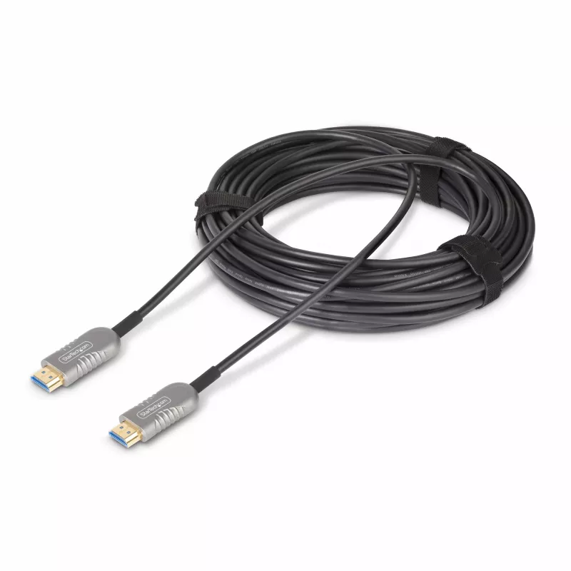 Cavo HDMI 2.1 Hybrid Active Optical (AOC) StarTech.com 100ft (30,4m), CMP, certificato Plenum, cavo in fibra ottica 8K Ultra High Speed HDMI 2.1/2.0, 48Gbps, 8K 60Hz/4K 120Hz, HDR10+/FRL/TMDS/eARC