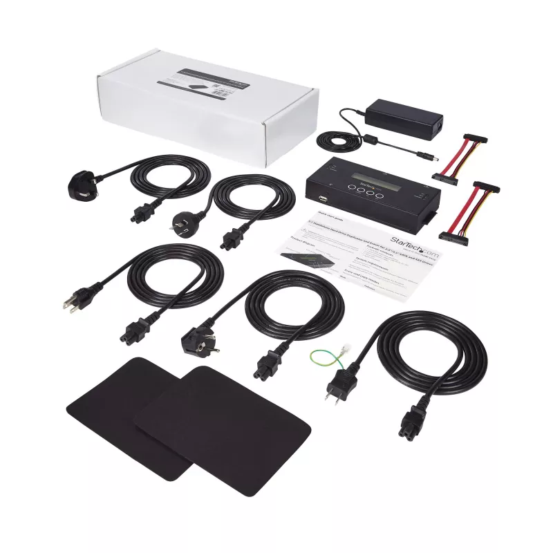 StarTech.com SATSASDUPE11 duplicatore e cancellatore standalone 1:1 per dischi rigidi SATA e SAS da 2,5/3,5″