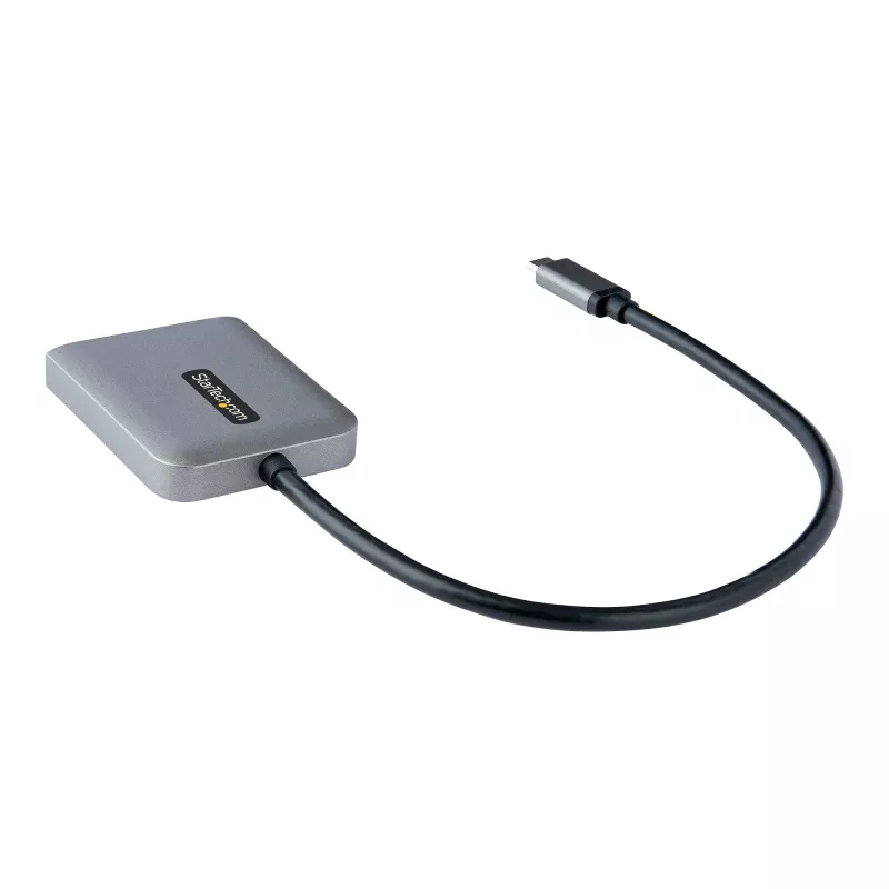 Hub MST USB-C a doppio HDMI StarTech.com - doppio HDMI 4K 60Hz - adattatore multi-monitor USB Type-C per laptop con cavo da 30cm - hub Multi-Stream Transport DP 1.4 - splitter USB-C a HDMI
