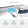 Hub MST USB-C a doppio HDMI StarTech.com - doppio HDMI 4K 60Hz - adattatore multi-monitor USB Type-C per laptop con cavo da 30cm - hub Multi-Stream Transport DP 1.4 - splitter USB-C a HDMI
