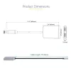 Hub MST USB-C a doppio HDMI StarTech.com - doppio HDMI 4K 60Hz - adattatore multi-monitor USB Type-C per laptop con cavo da 30cm - hub Multi-Stream Transport DP 1.4 - splitter USB-C a HDMI