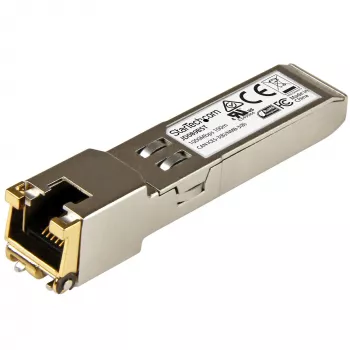 StarTech.com JD089BST modulo transceiver SFP compatibile con HP JD089B, 10/100/1000BASE-TX, 1000BASE-T, RJ45 in rame, Gigabit Ethernet, 100 m