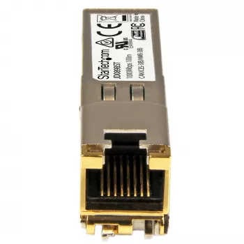 StarTech.com JD089BST modulo transceiver SFP compatibile con HP JD089B, 10/100/1000BASE-TX, 1000BASE-T, RJ45 in rame, Gigabit Ethernet, 100 m