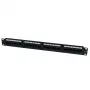 StarTech.com patch panel 24 porte 1U rackmount Cat 6 110, RJ-45, montaggio a rack, 1U, nero, RoHS, CE, ETL, UL