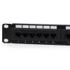StarTech.com patch panel 24 porte 1U rackmount Cat 6 110, RJ-45, montaggio a rack, 1U, nero, RoHS, CE, ETL, UL