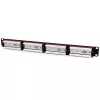 StarTech.com patch panel 24 porte 1U rackmount Cat 6 110, RJ-45, montaggio a rack, 1U, nero, RoHS, CE, ETL, UL