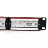 StarTech.com patch panel 24 porte 1U rackmount Cat 6 110, RJ-45, montaggio a rack, 1U, nero, RoHS, CE, ETL, UL