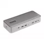 StarTech.com docking station KVM USB-C dual-laptop, dock dual-monitor 4K 60Hz DisplayPort, hub USB 5 porte, GbE, Power Delivery 90W/45W a due laptop, Windows/Mac, dock KVM 2 host - TAA