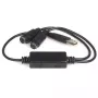 StarTech.com adattatore da USB a PS/2 – tastiera e mouse, 0,435 m, nero, 1 – USB A, 2 – DIN 6, 46 g, 142 mm, 175 mm