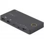StarTech.com switch KVM ibrido 2 porte USB-A + HDMI e USB-C - monitor singolo 4K 60Hz HDMI 2.0 - switch KVM HDMI compatto da scrivania e/o laptop - alimentato via bus USB - compatibile Thunderbolt 3