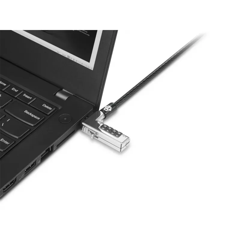 Lenovo 4XE1F30277 Kensington NanoSaver Combination lucchetto di sicurezza con cavo, nero