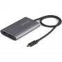StarTech.com adattatore da Thunderbolt a dual DisplayPort DP 1.4, convertitore Thunderbolt a DP dual 4K 60Hz o singolo 8K/5K, adattatore video 2x monitor DisplayPort - Mac e Windows