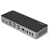StarTech.com dock USB-C e USB-A - docking station ibrida universale per laptop triple monitor DisplayPort e HDMI 4K 60Hz - Power Delivery 85W, hub 6x USB, GbE, audio - USB 3.1 Gen 2 10Gbps - TAA
