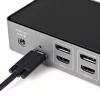 StarTech.com dock USB-C e USB-A - docking station ibrida universale per laptop triple monitor DisplayPort e HDMI 4K 60Hz - Power Delivery 85W, hub 6x USB, GbE, audio - USB 3.1 Gen 2 10Gbps - TAA