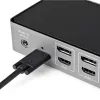 StarTech.com dock USB-C e USB-A - docking station ibrida universale per laptop triple monitor DisplayPort e HDMI 4K 60Hz - Power Delivery 85W, hub 6x USB, GbE, audio - USB 3.1 Gen 2 10Gbps - TAA