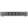 StarTech.com dock USB-C e USB-A - docking station ibrida universale per laptop triple monitor DisplayPort e HDMI 4K 60Hz - Power Delivery 85W, hub 6x USB, GbE, audio - USB 3.1 Gen 2 10Gbps - TAA