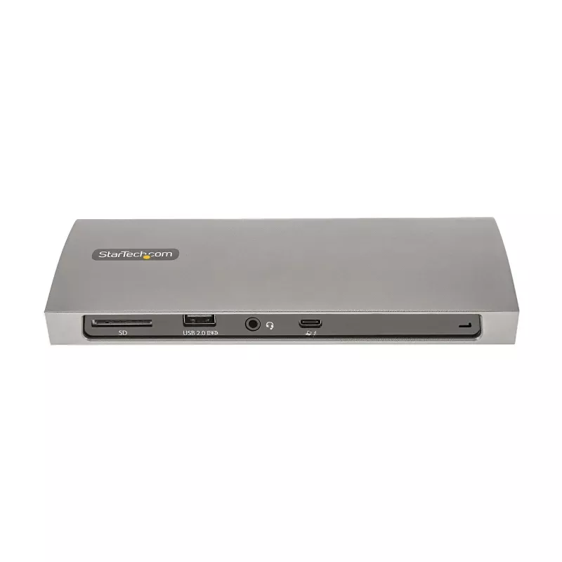 StarTech.com dock Thunderbolt 4, Power Delivery 96W, singolo 8K/dual monitor 4K 60Hz, 3xTB4/USB4 porte, 4xUSB-A, SD, GbE, docking station Thunderbolt 4 per Windows o MacBook TB3, cavo 0,8m