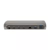 StarTech.com dock Thunderbolt 4, Power Delivery 96W, singolo 8K/dual monitor 4K 60Hz, 3xTB4/USB4 porte, 4xUSB-A, SD, GbE, docking station Thunderbolt 4 per Windows o MacBook TB3, cavo 0,8m