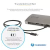 StarTech.com dock Thunderbolt 4, Power Delivery 96W, singolo 8K/dual monitor 4K 60Hz, 3xTB4/USB4 porte, 4xUSB-A, SD, GbE, docking station Thunderbolt 4 per Windows o MacBook TB3, cavo 0,8m