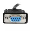 StarTech.com cavo seriale null modem DB9 RS232 2m nero F/F