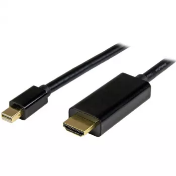Cavo Mini DisplayPort su HDMI StarTech.com 1,8 m – video 4K 30Hz – cavo adattatore mDP su HDMI – Mini DP o Thunderbolt 1/2 Mac/PC su monitor/display HDMI – cavo convertitore mDP su HDMI