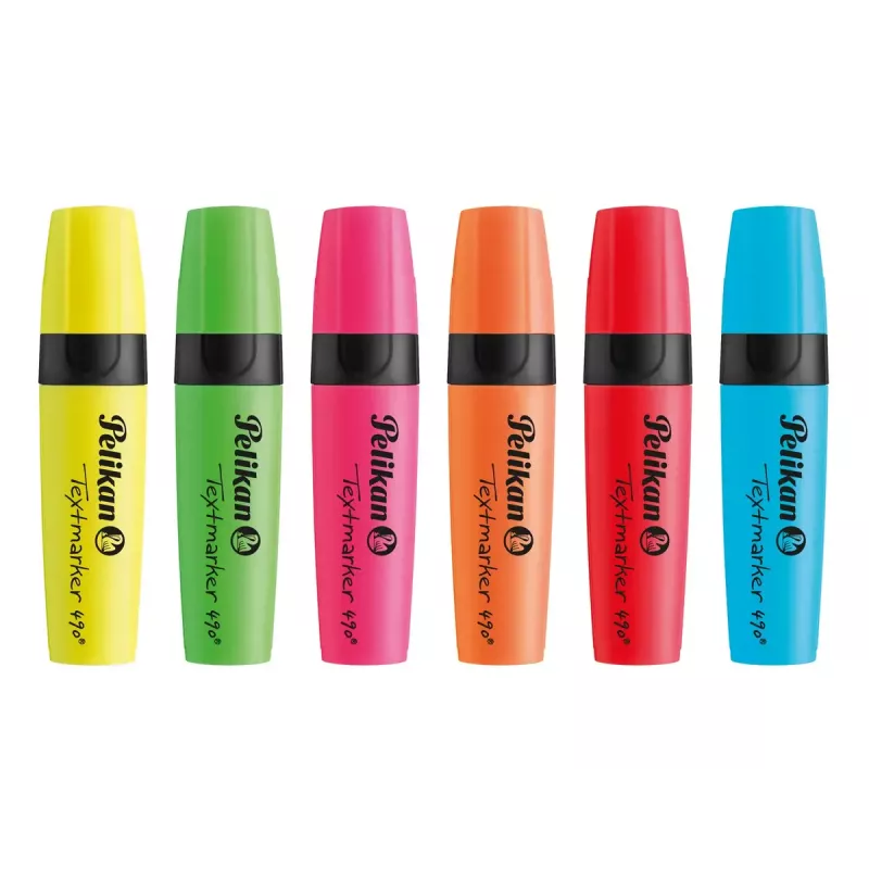 Evidenziatore Pelikan 490 Multicolour 6 pz.
