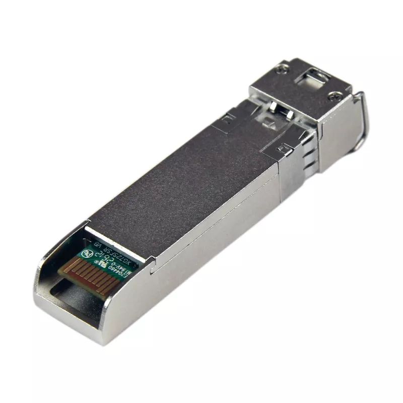 Modulo ricetrasmettitore SFP+ StarTech.com compatibile Cisco SFP-10G-SR – 10GBASE-SR~modulo SFP+ compatibile Cisco SFP-10G-SR – 10GBASE-SR – ricetrasmettitore ottico 10GbE fibra multimodale MMF – 10GE Gigabit Ethernet SFP+ – LC 300 m – 850 nm – DDM Cisco Firepower, ASR9000, C9300