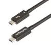 Cavo Thunderbolt 4 StarTech.com 0,5 m – 40 Gbit/s – 100W PD – video 4K/8K – cavo Thunderbolt certificato Intel – compatibile con USB 4/Thunderbolt 3/USB 3.2/USB Type-C/DisplayPort