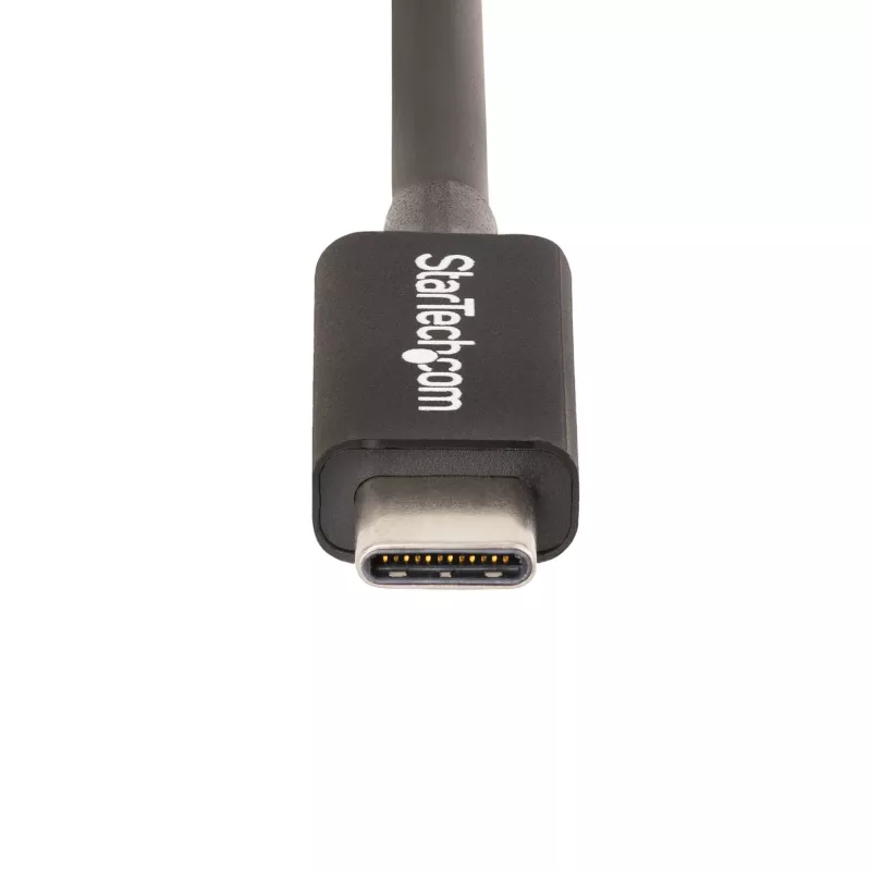 Cavo Thunderbolt 4 StarTech.com 0,5 m – 40 Gbit/s – 100W PD – video 4K/8K – cavo Thunderbolt certificato Intel – compatibile con USB 4/Thunderbolt 3/USB 3.2/USB Type-C/DisplayPort