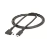 Cavo USB-C robusto ad angolo retto StarTech.com 0,9 m, USB 3.2 Gen 2 (10 Gbps), cavo dati USB-C su C a piena capacità dati, DP Alt-Mode 4K 60Hz, 100W Power Delivery – cavo USB Type-C a 90 gradi
