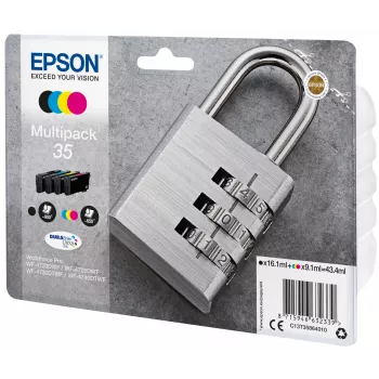 Epson Padlock multipack 4 colori 35 DURABrite Ultra Ink
