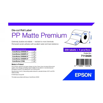 Epson 7113424 etichetta per stampante bianco etichetta adesiva per stampante