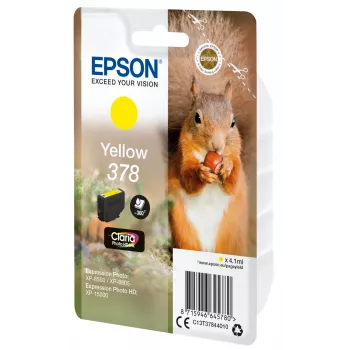 Cartuccia Epson 378 giallo 360 pagine inchiostro C13T37844010