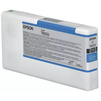 Epson T6532 cartuccia d'inchiostro ciano (200 ml), ciano, 200 ml, 1 pz.