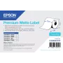 Epson Premium Matt etichetta - rotolo continuo: 105 mm x 35 m, bianco, etichetta adesiva per stampante, etichetta continua, acrilico, permanente, opaco