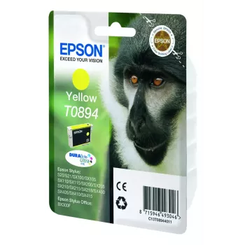 Epson Monkey Singlepack giallo T0894 DURABrite Ultra Ink