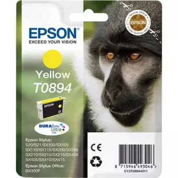 Epson Monkey Singlepack giallo T0894 DURABrite Ultra Ink