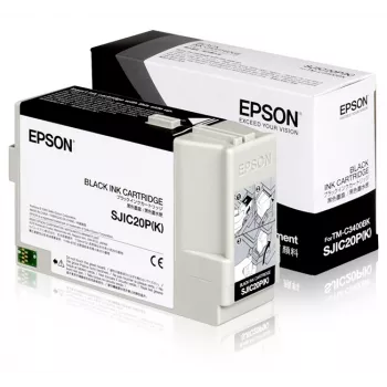 Epson SJIC20P(K) - cartuccia d'inchiostro per TM-C3400BK (nero)