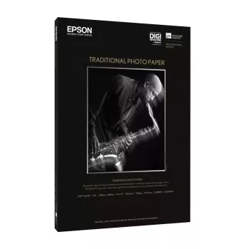 Epson Traditional Photo Paper, DIN A3+, 330 g/m², 25 fogli