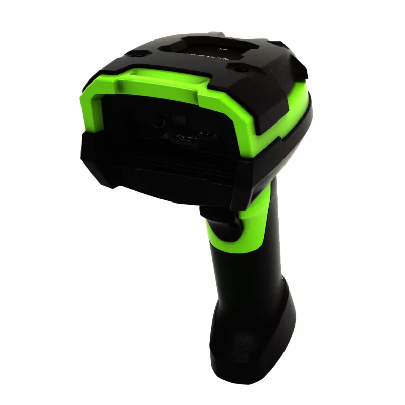Lettore di codici a barre portatile Zebra LI3608-ER 1D nero, verde